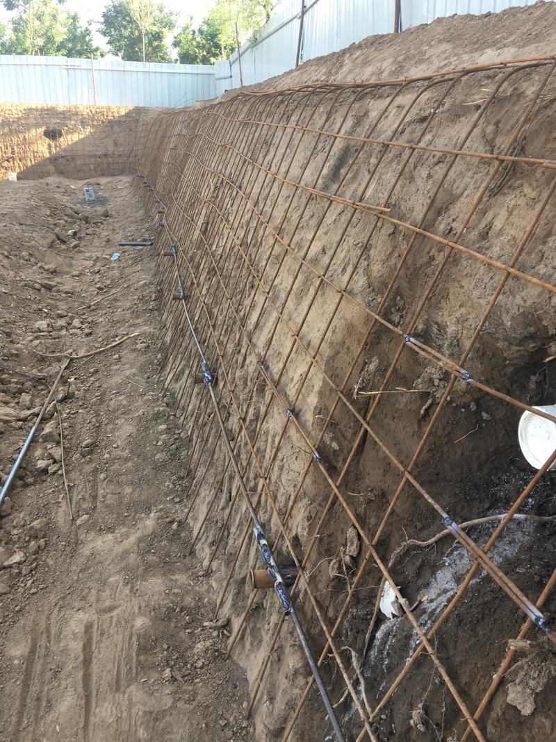 巢湖庐江县边坡加固